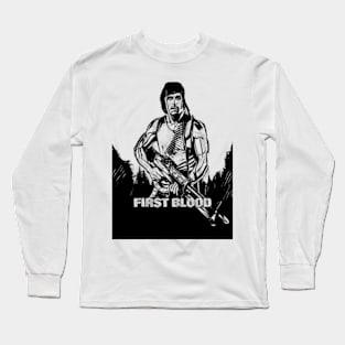 rambo first blood Long Sleeve T-Shirt